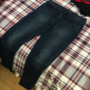 Men’s Lucky Brand 410 Athletic Fit Blue Jeans